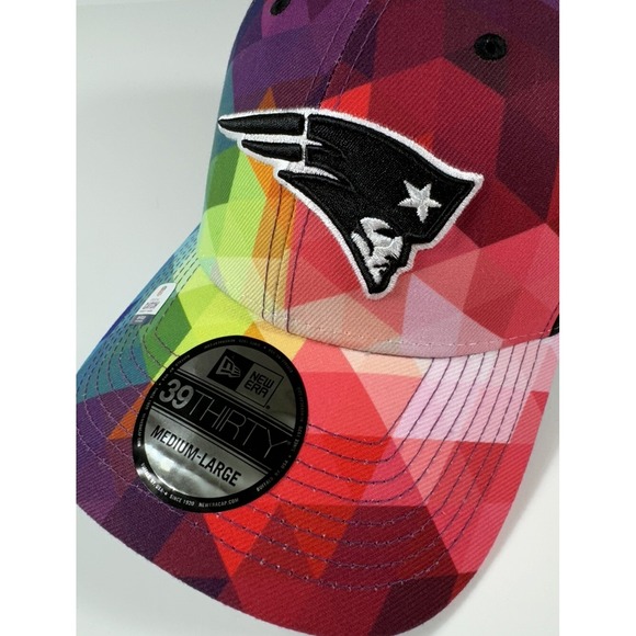 NEW ERA New England Patriots Crucial Catch On Field 39Thirty NFL Hat M/L *NEW* - Picture 6 of 7